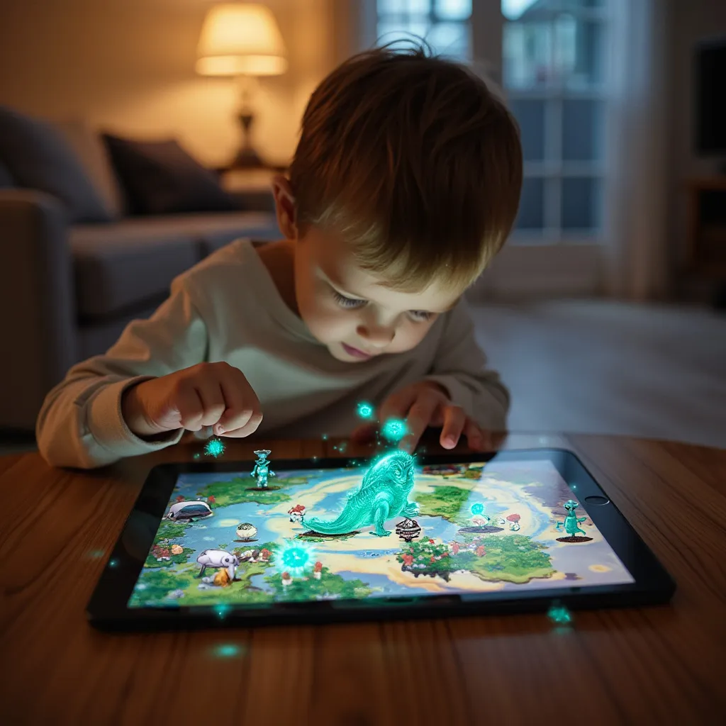 Augmented Reality Puzzle Spiel