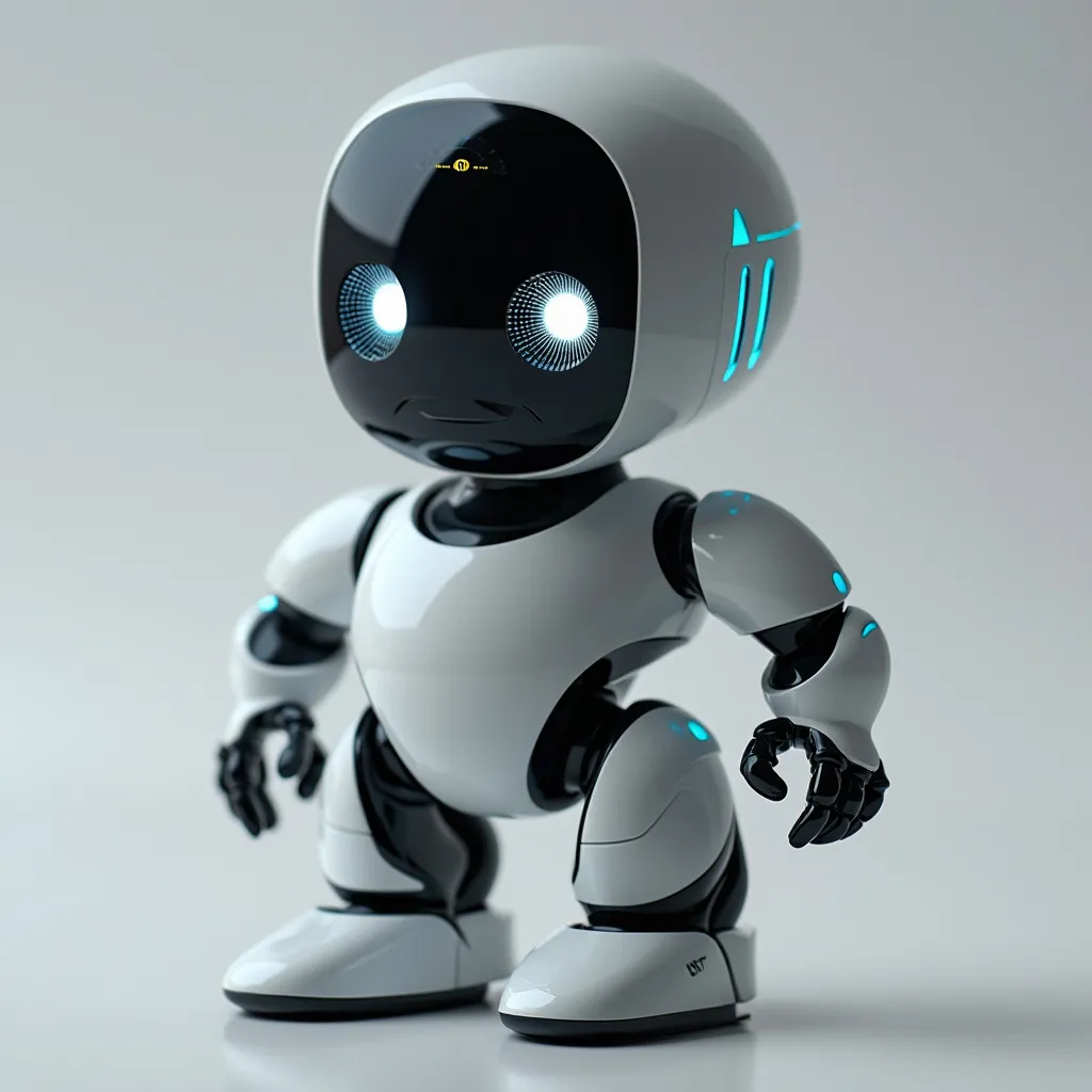 Innovatives Roboterspielzeug mit Lichtern